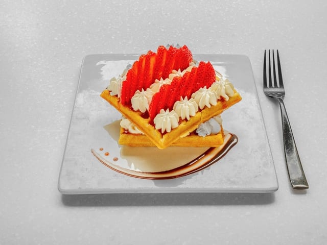 Strawberries + Cream.