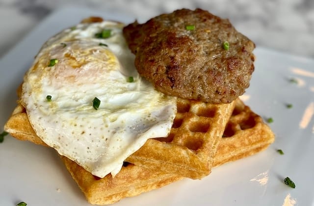 Breakfast Waffle.